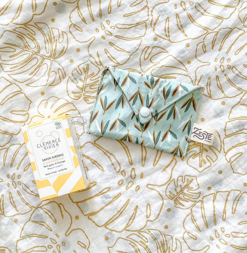 Pochette à savon l’Enveloppe - Zeste d'Évidence