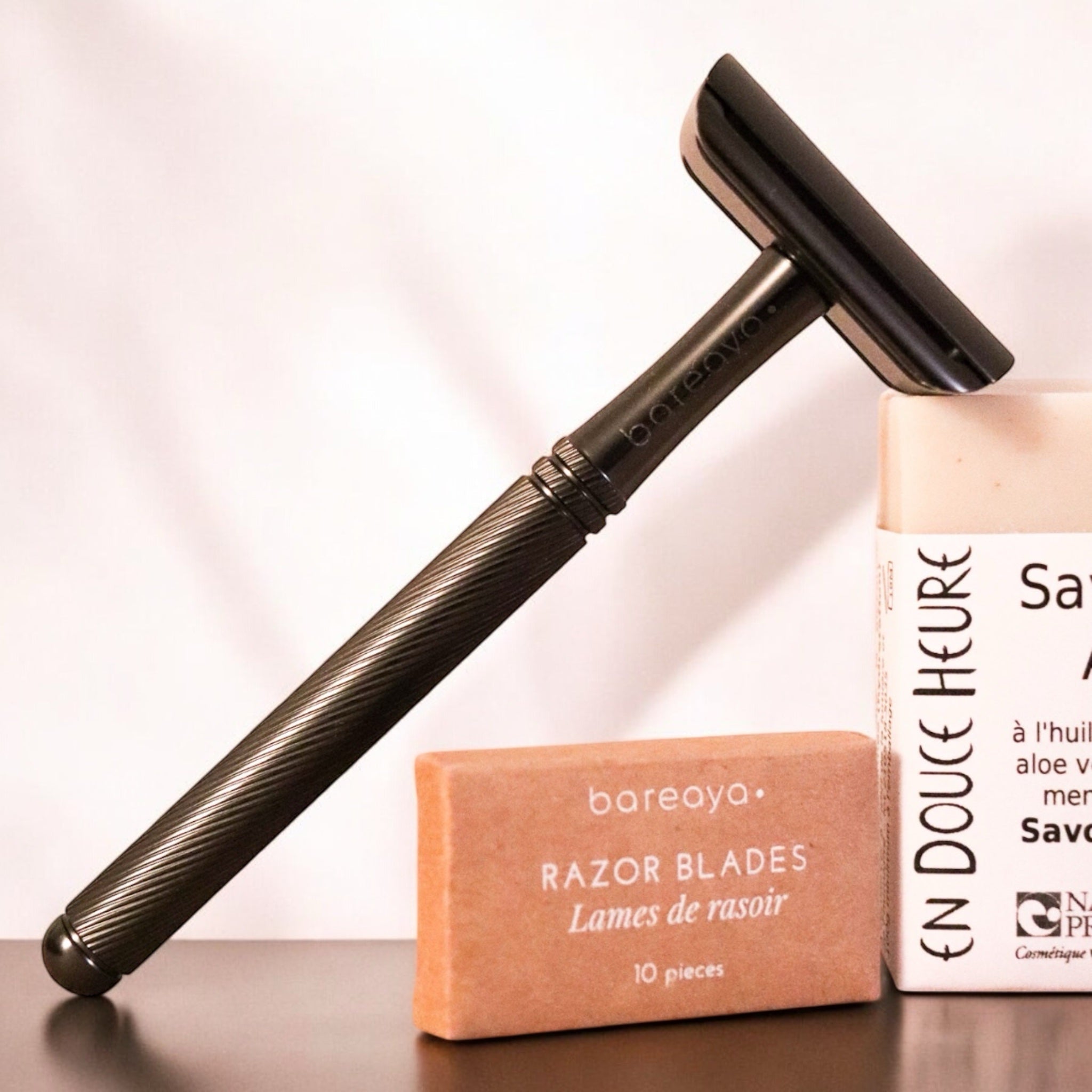 Rasoir de sûreté zéro déchet Bareaya - Zeste d'Évidence
