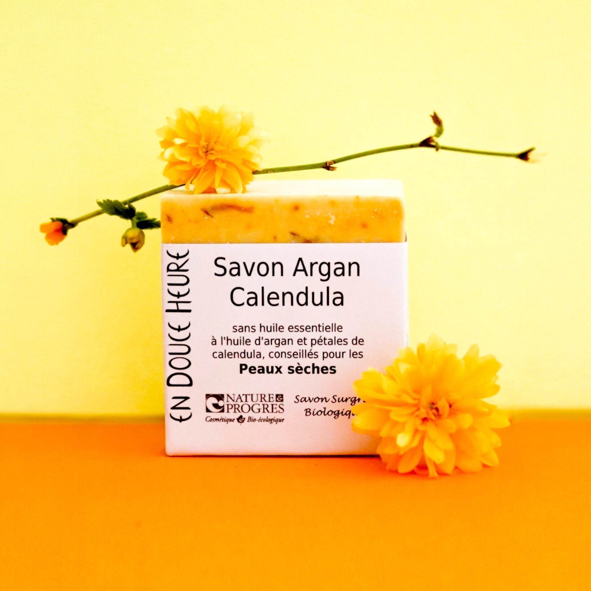 Savon Argan - Calendula - Zeste d'Évidence