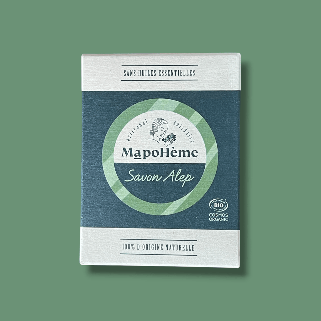 Savon d’Alep 15% Mapohème - Zeste d'Évidence