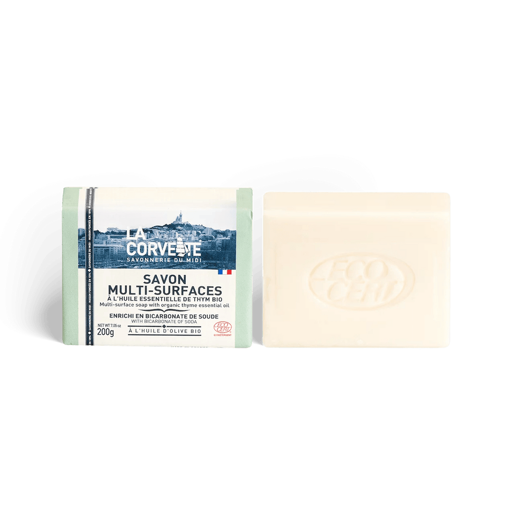Savon Multi - Surfaces au Thym – La Corvette – 200 g - Zeste d'Évidence
