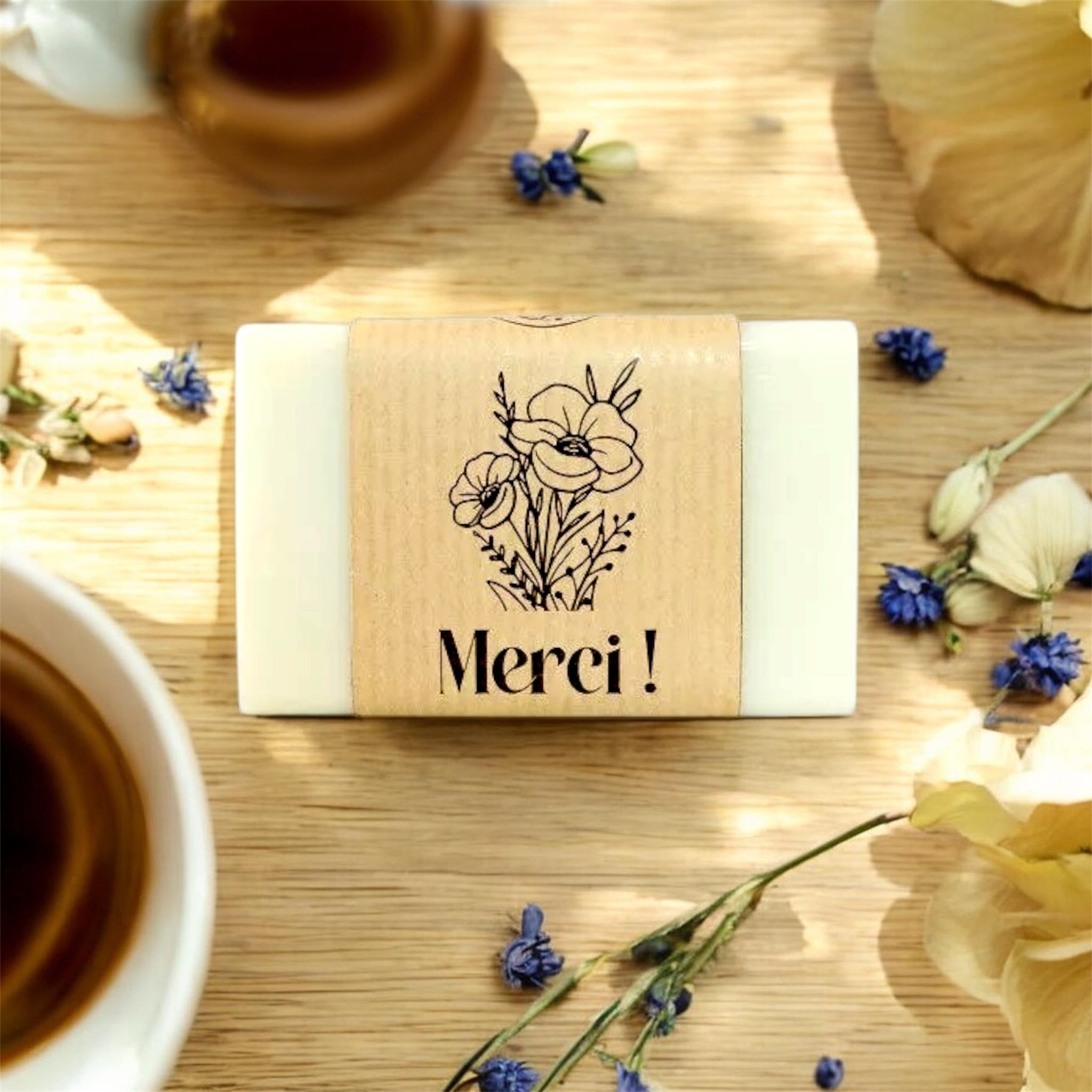 Savon solide à message - 100g - Zeste d'Évidence