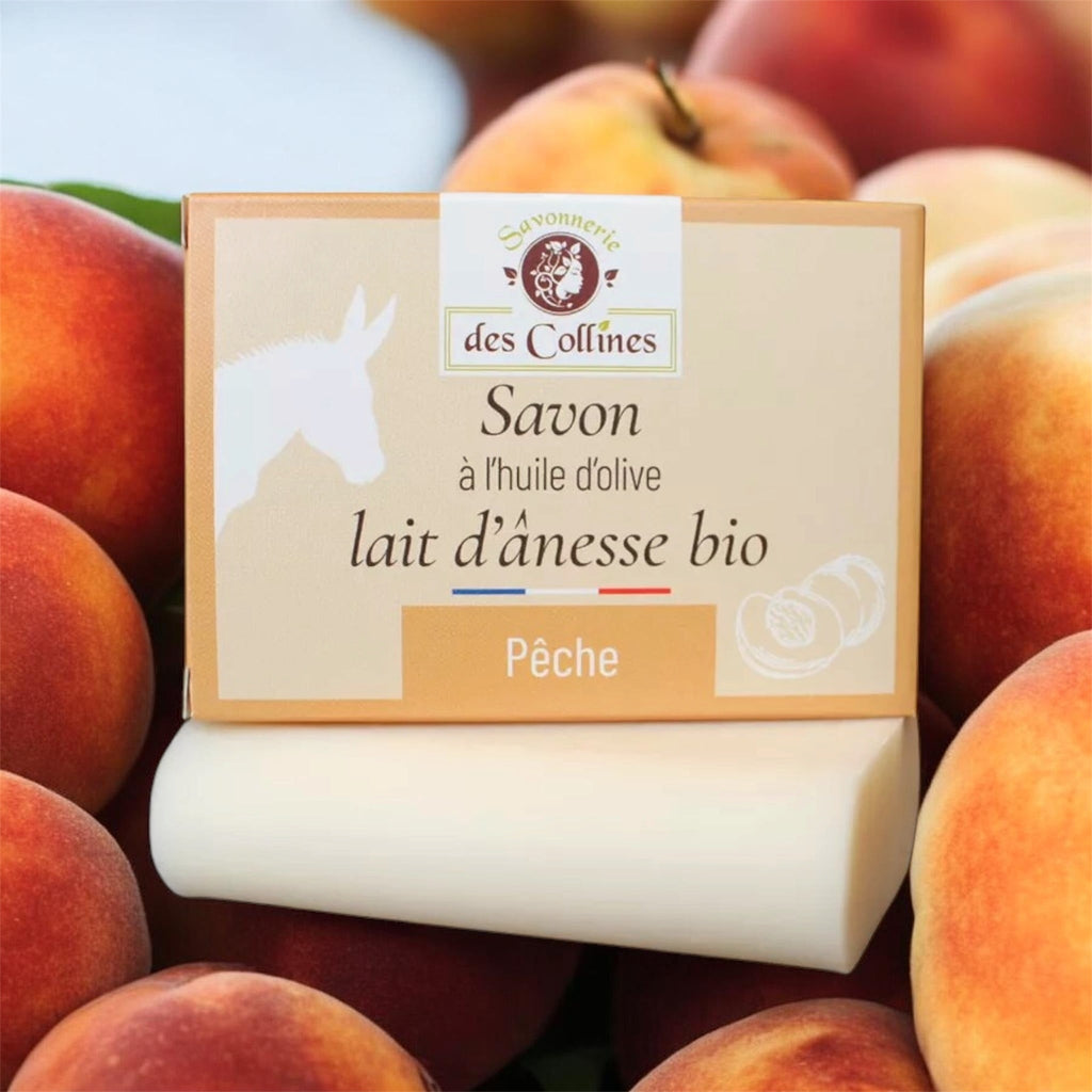 Savon solide au lait d'ânesse - Savonnerie des Collines - Zeste d'Évidence