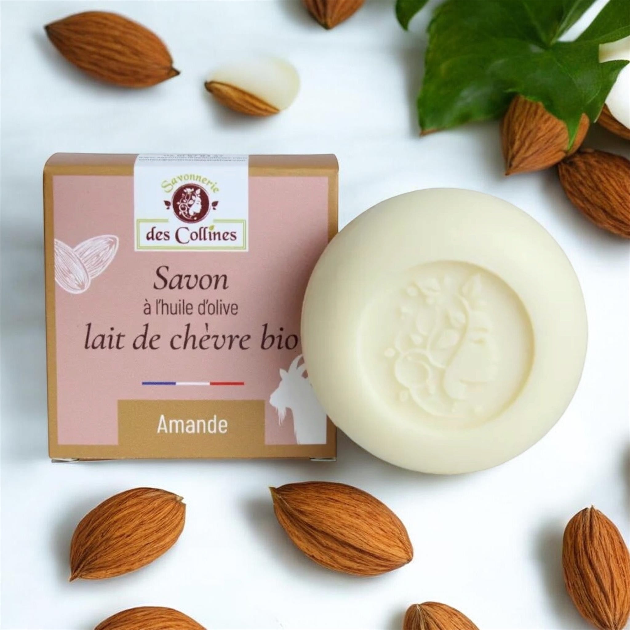 Savon solide au lait de chèvre - Zeste d'Évidence