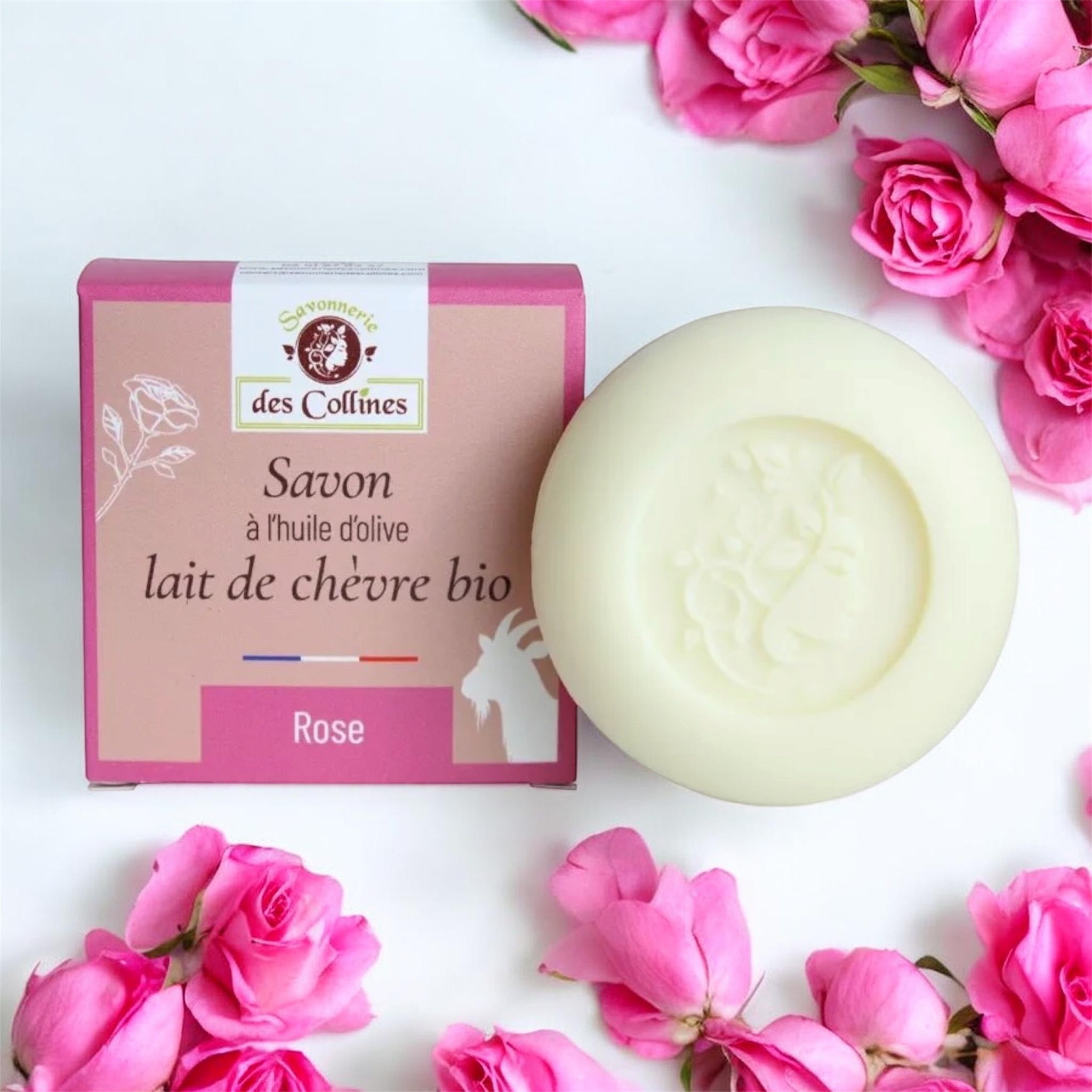 Savon solide au lait de chèvre - Zeste d'Évidence