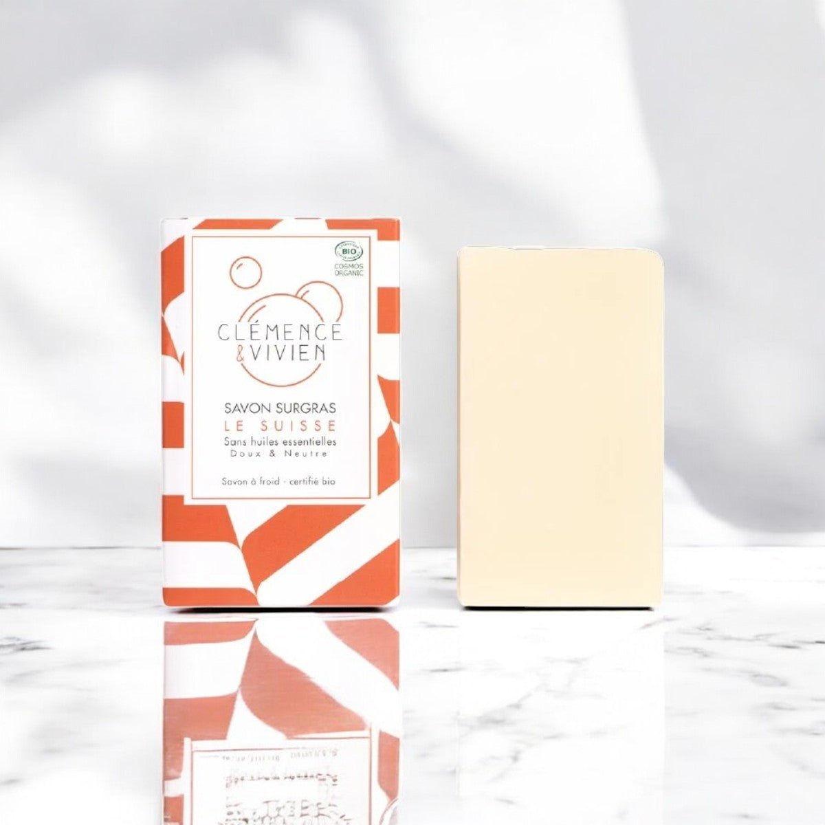 Savon Solide Le Suisse Clémence et Vivien - Sans Parfum - Zeste d'Évidence