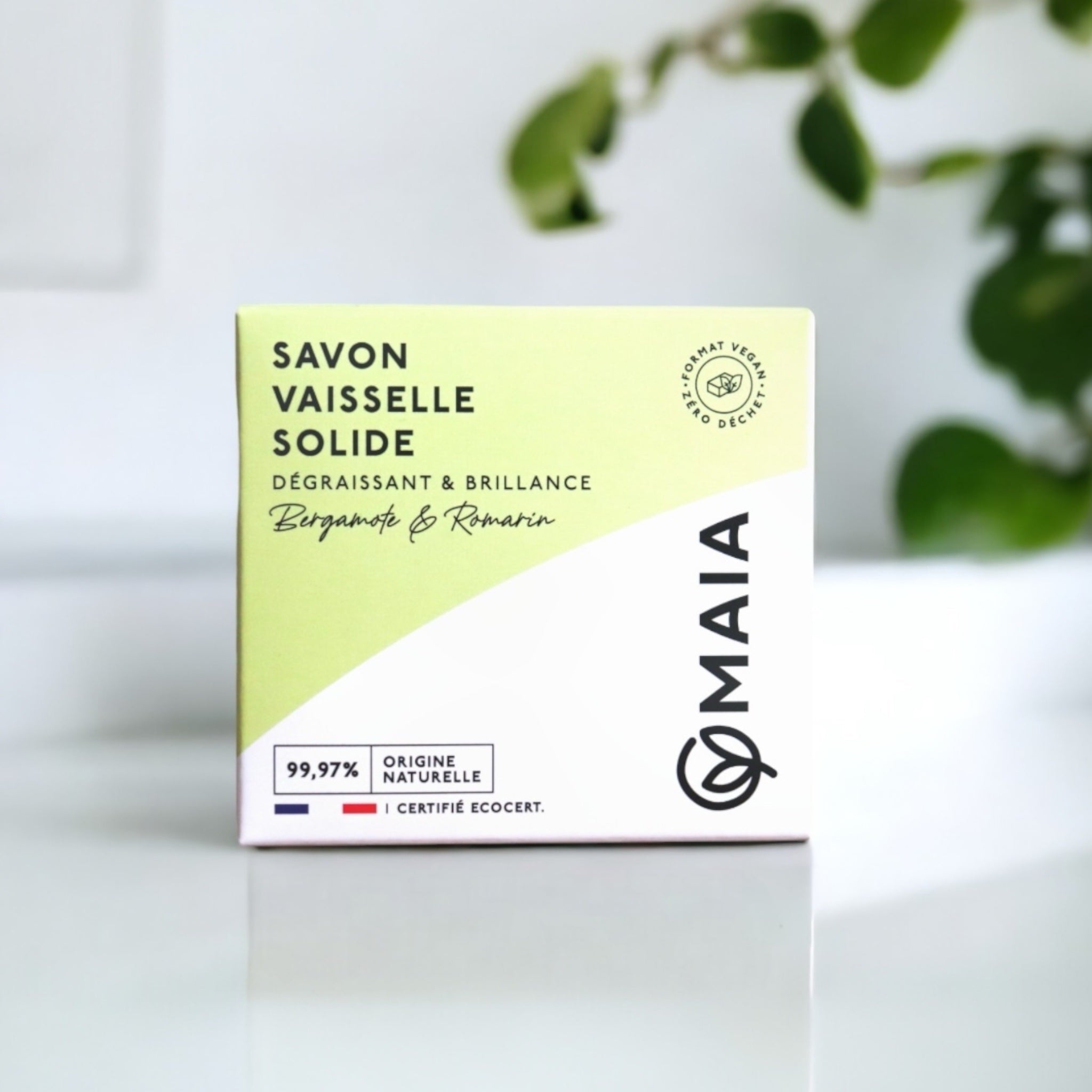 Savon vaisselle solide Bergamote - Romarin - Zeste d'Évidence