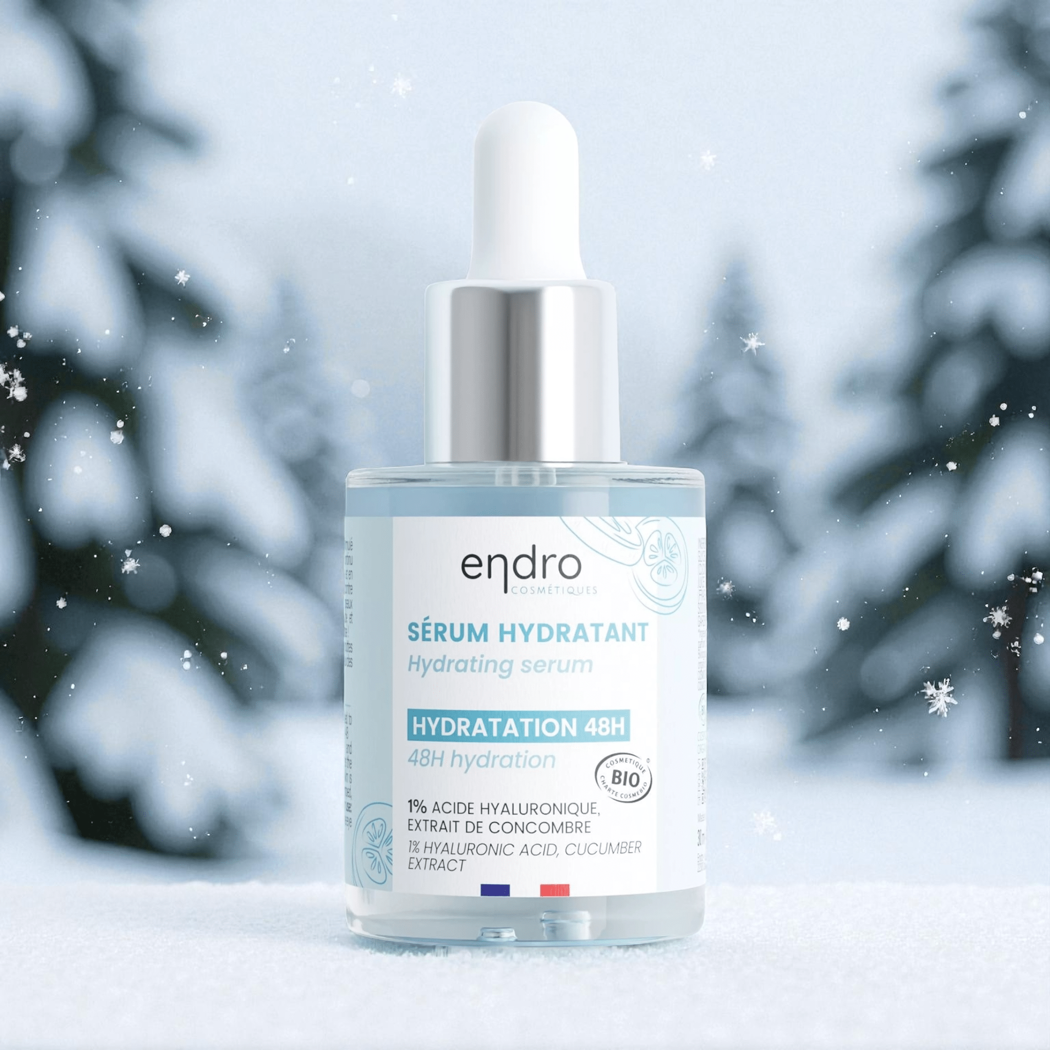 Sérum visage hydratant Endro - Zeste d'Évidence