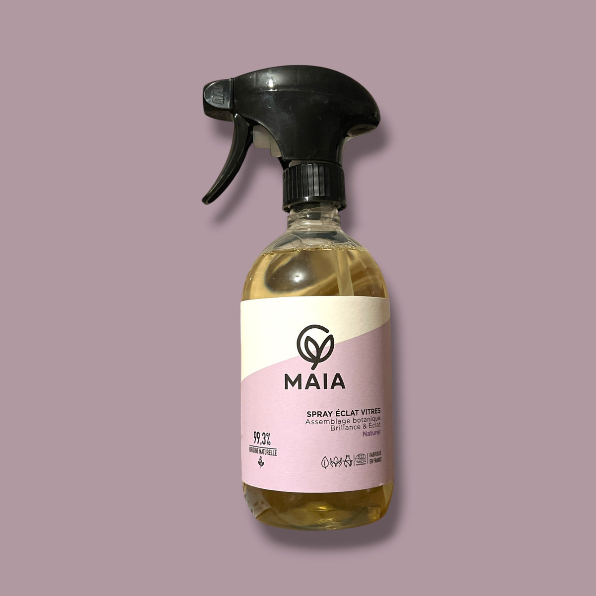 Spray Vitres et Miroirs Anti Traces Maia - Zeste d'Évidence