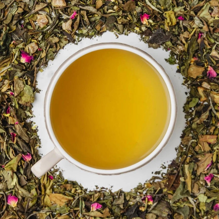Thé Blanc Bio Poire Marron Glacé 100g - Tea Heritage - Zeste d'Évidence