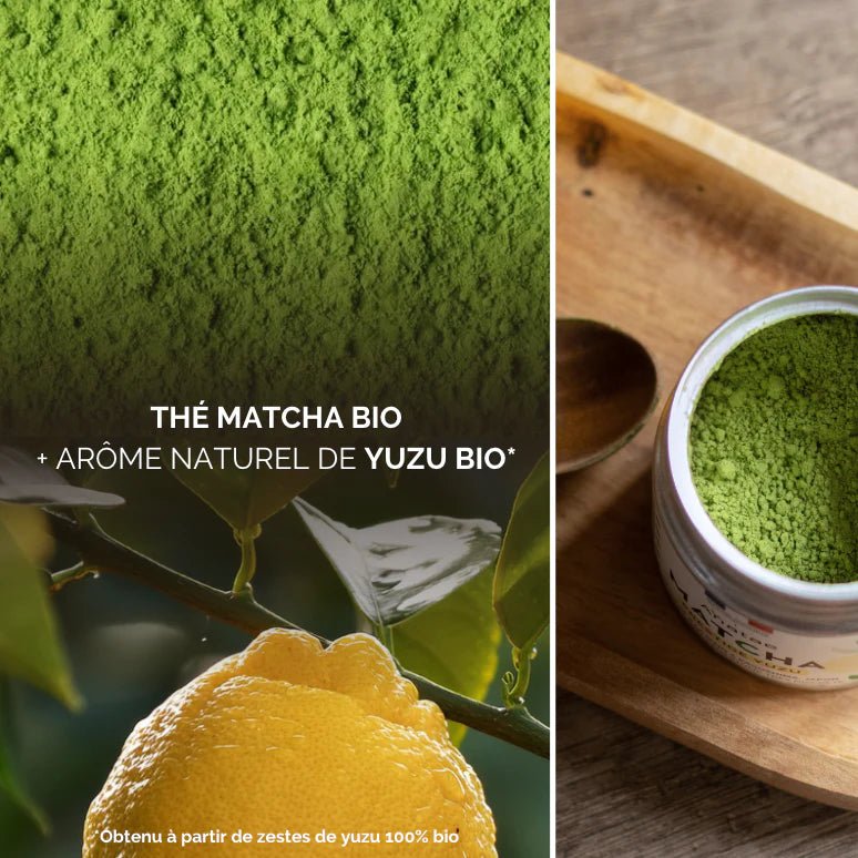 Thé Matcha Prestige au Yuzu Bio - Anatae - Zeste d'Évidence