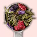 Thé Vert Bio Violette Framboise - 100g - Tea Heritage - Zeste d'Évidence