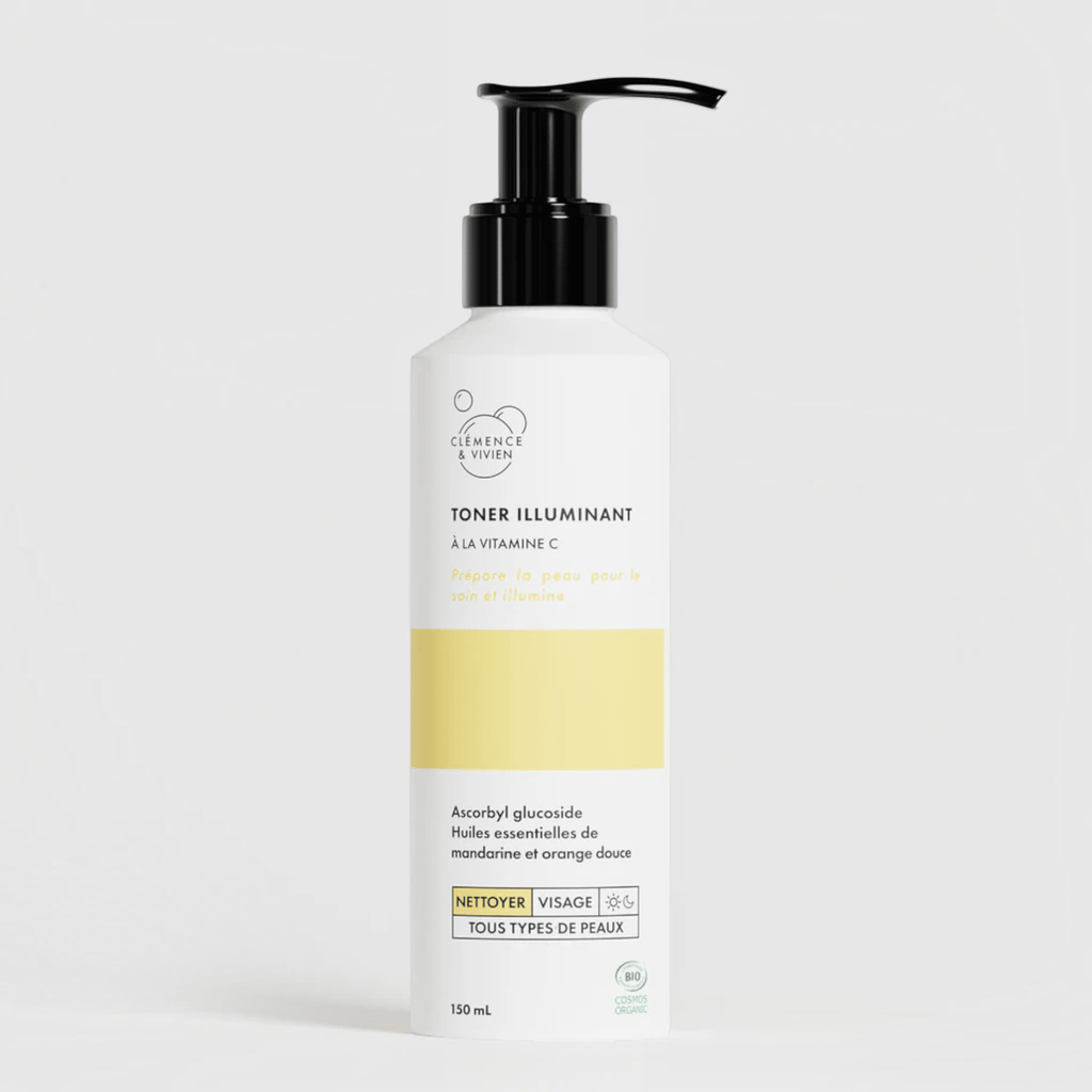 Toner illuminant à la vitamine C - Clémence & Vivien - Zeste d'Évidence