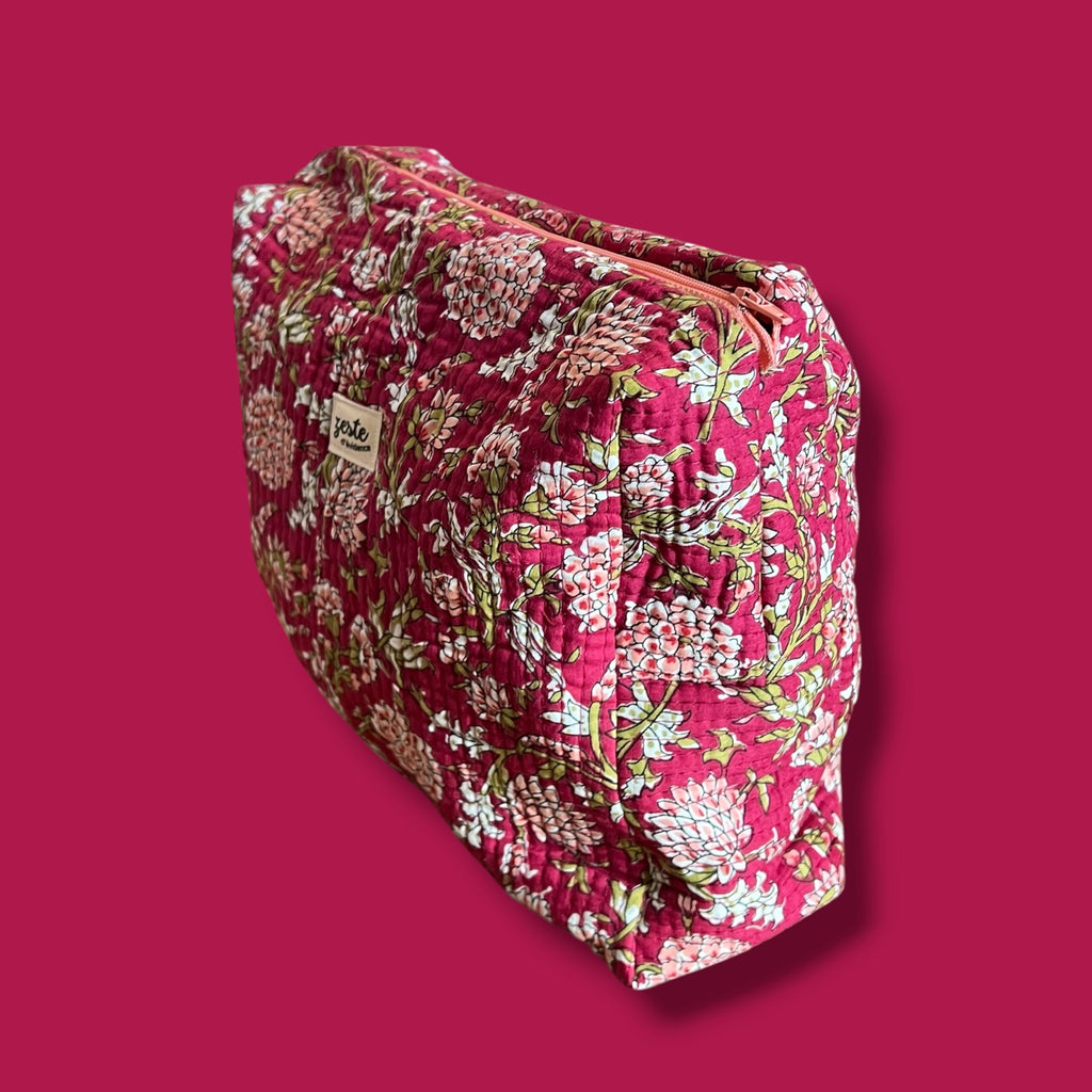 Trousse de toilette matelassée Zeste d’Évidence - Zeste d'Évidence