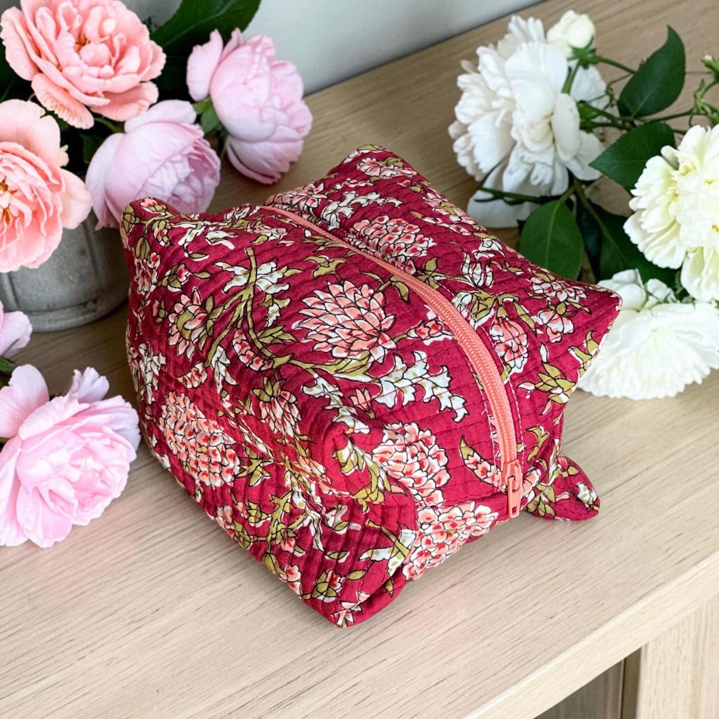 Trousse de toilette matelassée Zeste d’Évidence - Zeste d'Évidence