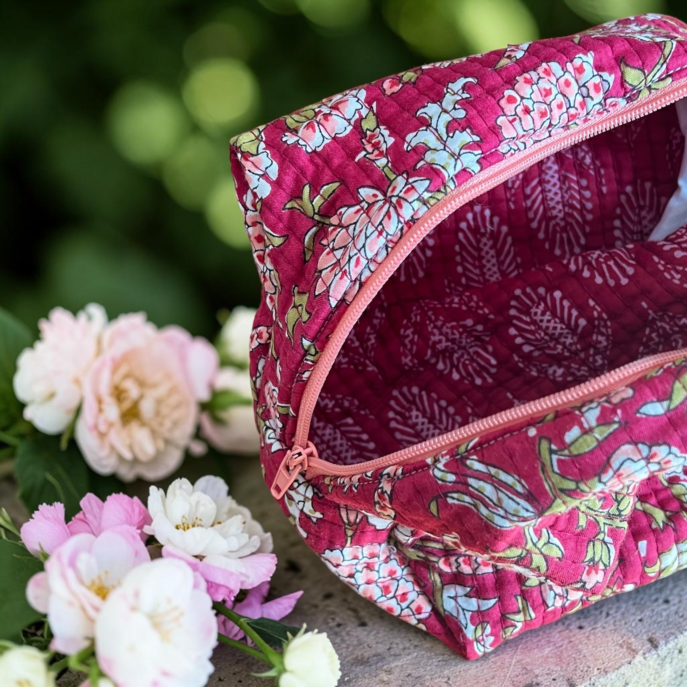 Trousse de toilette matelassée Zeste d’Évidence - Zeste d'Évidence
