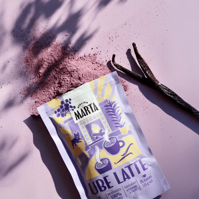 Ube Latte - Atelier Marta - Zeste d'Évidence