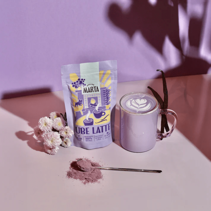 Ube Latte - Atelier Marta - Zeste d'Évidence